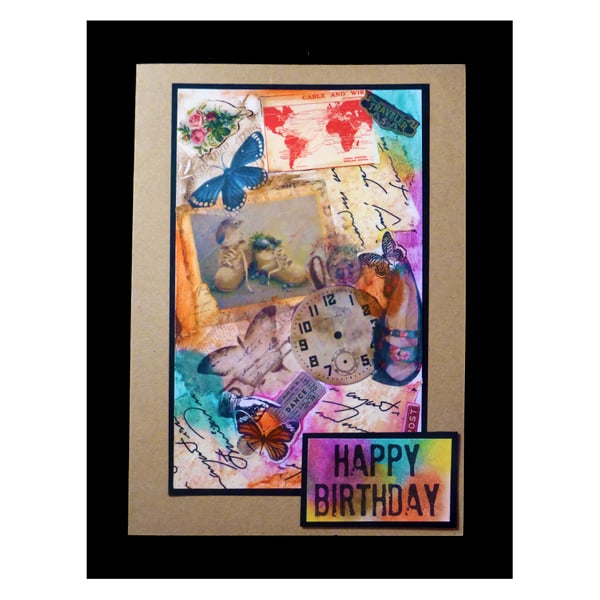 Grungy Collage (HB730)