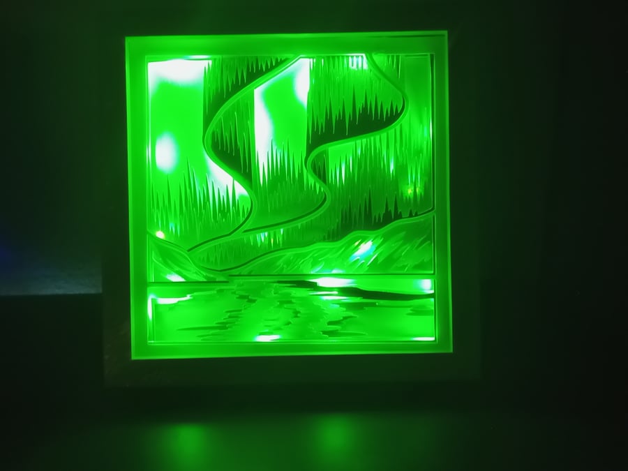 Northern lights light box deals