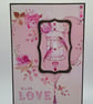 With Love Anniversary Card with matching gift tag and envelope - Image 2