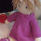 TOY DOLL KNITTING PATTERN