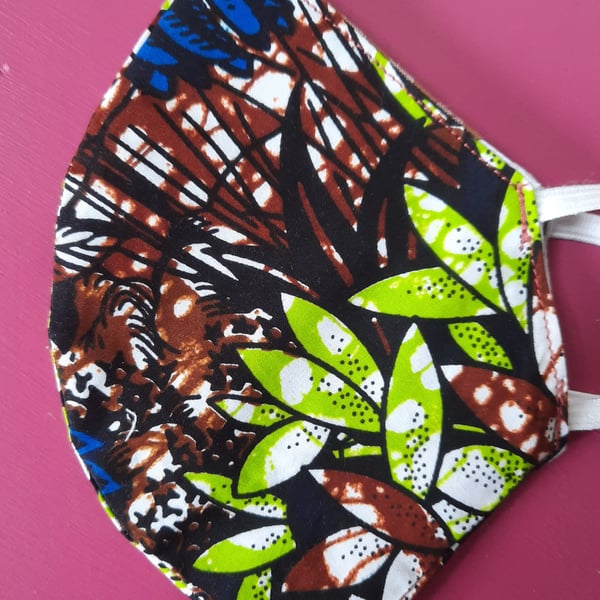 Funky and Bright Cotton Reusable Facemask 