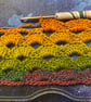 Crocheted Shell Scarf – Rainbow Colours - Image 6