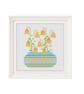 Flower Pot Cross Stitch Chart: Modern Floral Embroidery (PDF Pattern) - Image 4