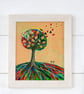 Original Landscape Painting, Tree Artwork, Autumn Art, Cottage Style - Image 3