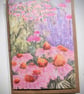 Echinacea & Wildflower Meadow Greetings Card  - Image 4
