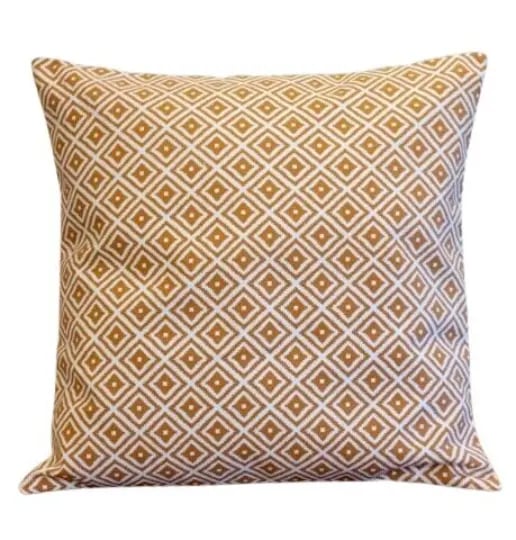 Geometric Orange Cushion Cover 10" 12" 14" 16" 17" 18" 