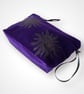Purple Sun Velvet Makeup Bag - Image 7