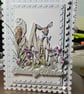 Handmade Happy Birthday Card, Animal Celebration - Image 3