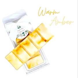 Warm Amber  Wax Melts  50G  Luxury  Natural  Highly Scented  Home Fragrance