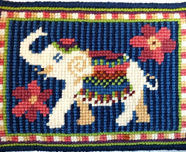 Baby Elephant Tapestry KIt, Counted Cross Stitch, Shop Early, 10%discount 