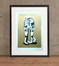 Star Wars Troopers Kiss Hand Pulled Limited Edition Screen Print - Image 1