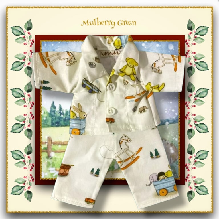 Christmas Toys Shortie Pyjamas