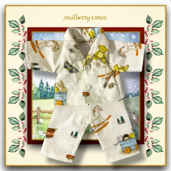 Christmas Toys Shortie Pyjamas