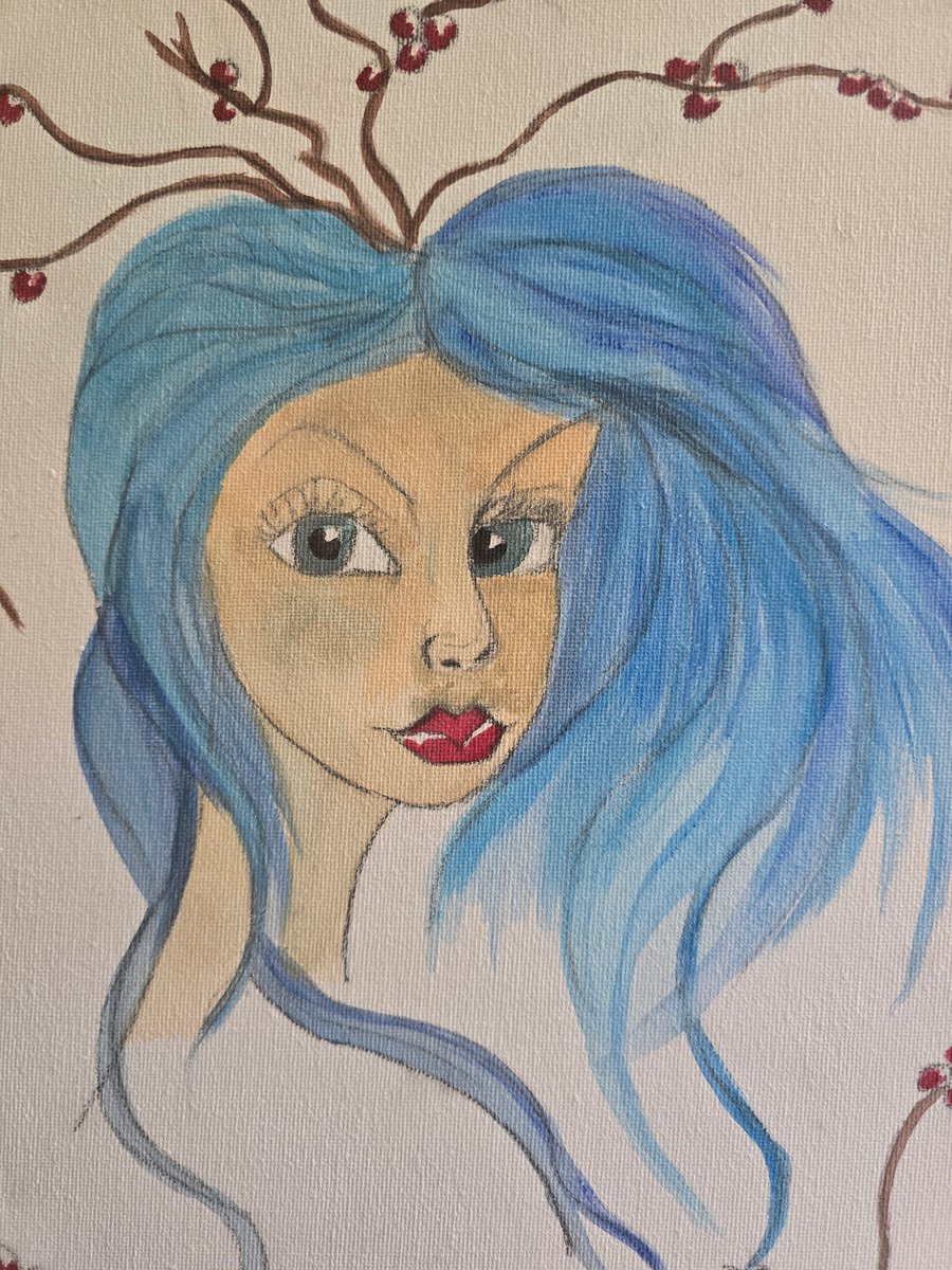 Fairy Acrylic Painting