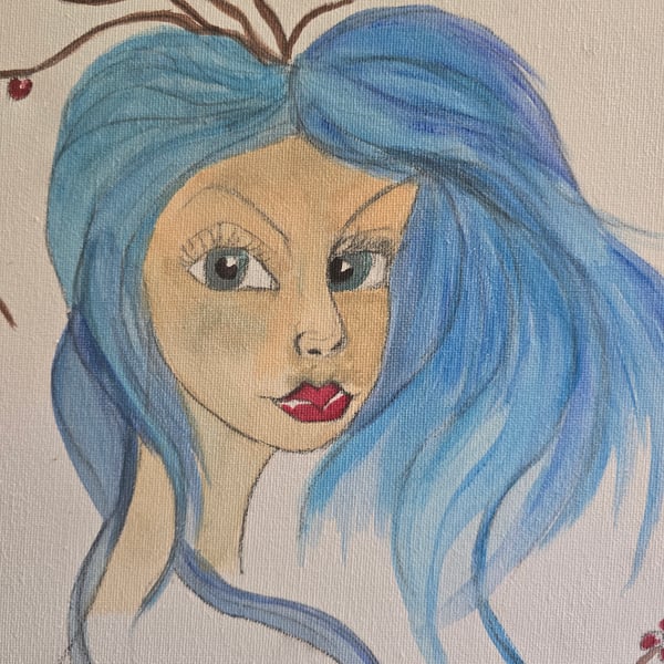 Fairy Acrylic Painting