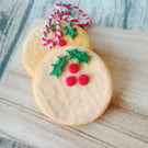 White Chocolate Digestive Biscuit Christmas Ornament