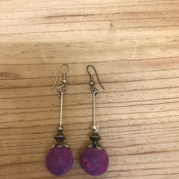  Felt Earrings. (336)