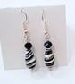 Striped Agate Earrings (1) - UK Free Post - Image 2