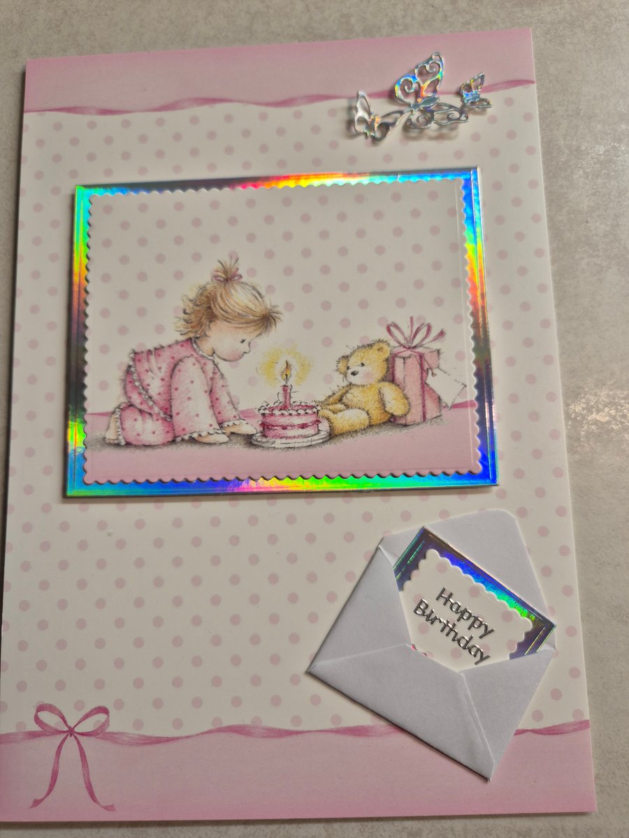 Children's birthday card 