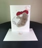 Beardy Bloke with a Chip Butty, Fun Blank Card - Image 3