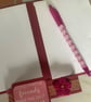 Handmade Boxed Stationery Gift Set with Double Notepad Wallet and Pen - Image 4
