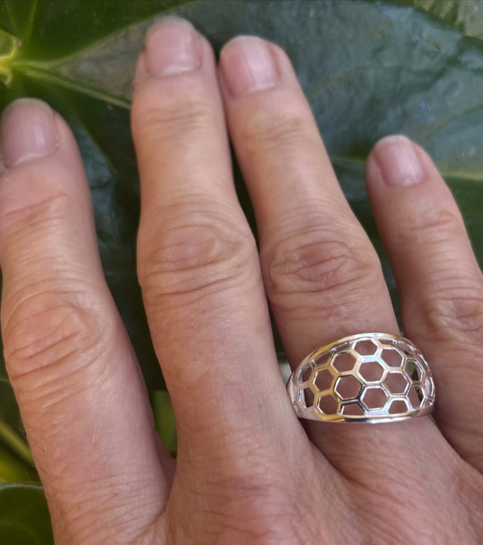 Honeycomb bombe ring