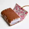 Miniature Brown Handmade Leather notebook 