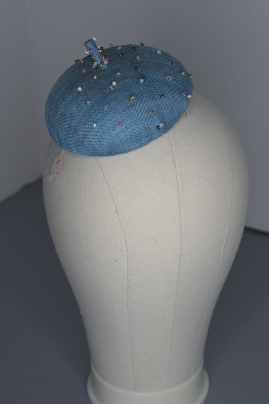 Beaded Mini Beret Hat