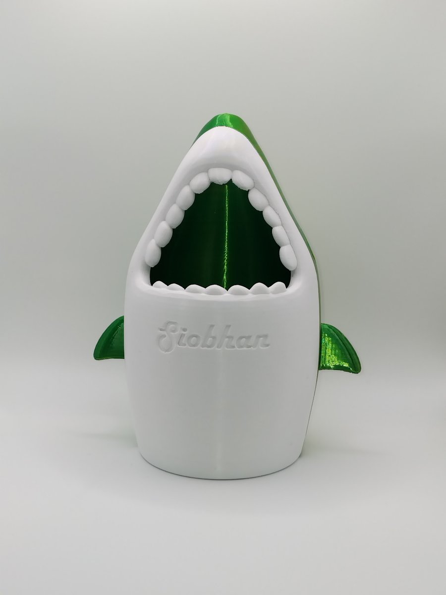 Personalised Shark Pen , Pencil pot