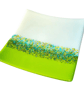 Springtime Fused Glass Decorative Platter  - Image 2
