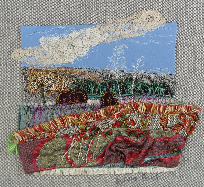 Grasses Textile Art