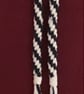 Boho macrame Christmas decoration set- navy trim - Image 7