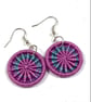 Dorset Button Earrings - Image 1