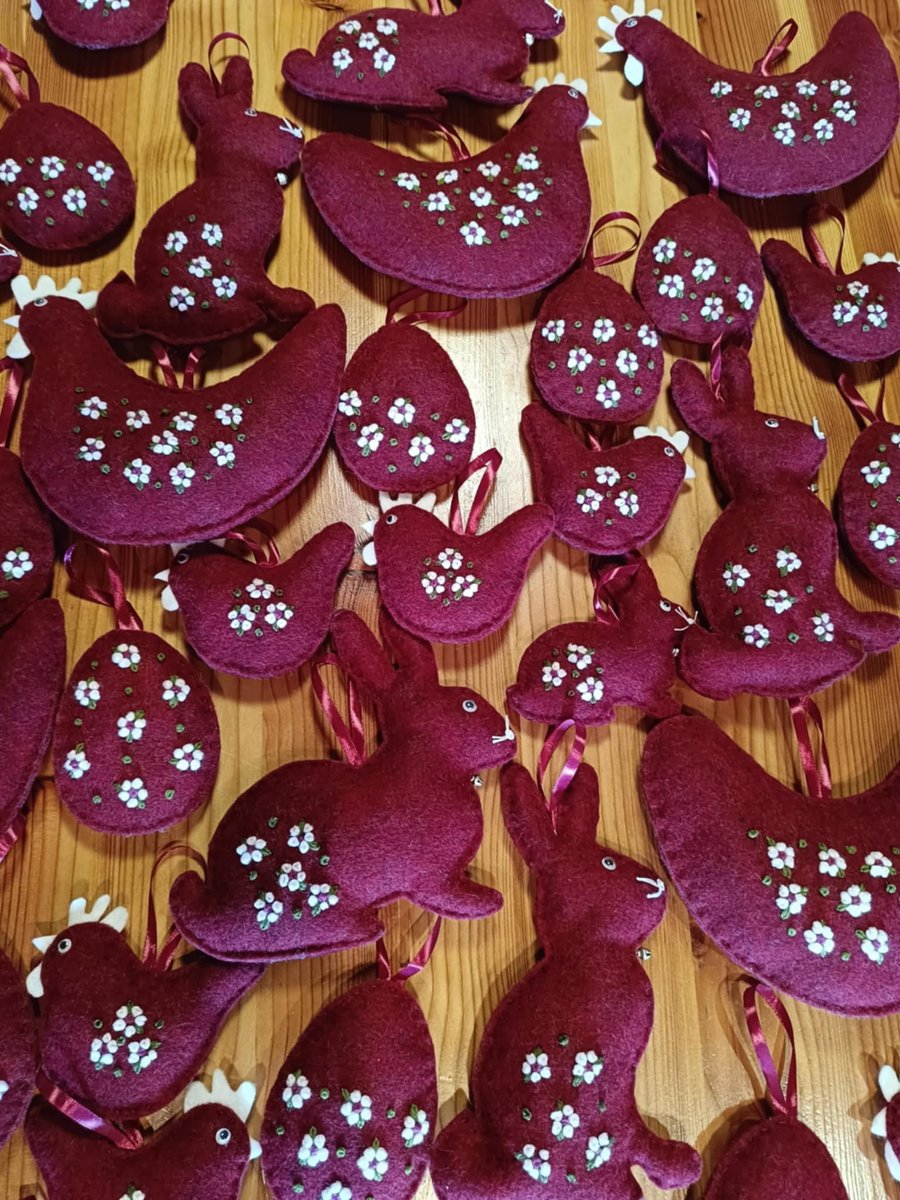 Felt decorations