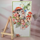 Handmade Fairy Tale Card (86) Tinker Bell Inspired 