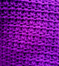 Purple crocheted scarf - Cosy Purple Scarf - Unique Crocheted Scarf