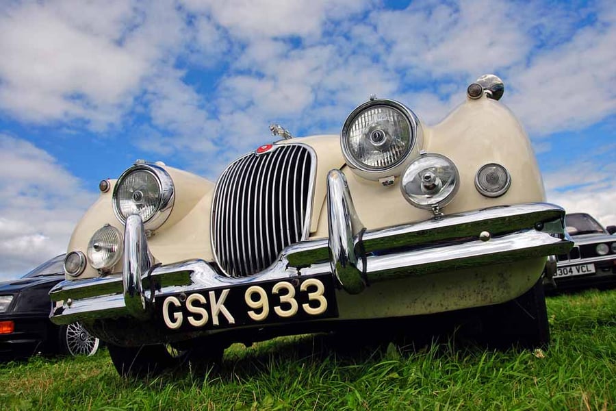 Jaguar Classic Motor Car Photograph Print