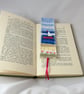 Bookmark - Seaside - patchworked and embroidered - Image 2