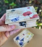 Small Floral Wooden Book Box - Wildflower Tiny Trinket Chest - Handcrafted Gift - Image 2