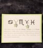 Star Signs Amulet Set (Pendant & Keychain) - Image 3