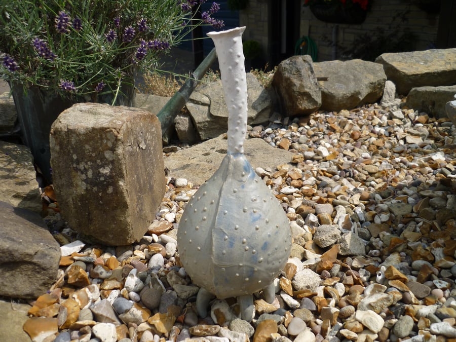 Hand-made, bespoke organic pod- sculpture, home decor, gift idea, garden 