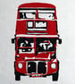 London Bus Linocut - Image 3