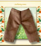 Hazelnut Brown Corduroy Trousers