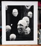Archival Print of Iconic Kelvingrove Art Gallery Glasgow Head Sculpture Mounted