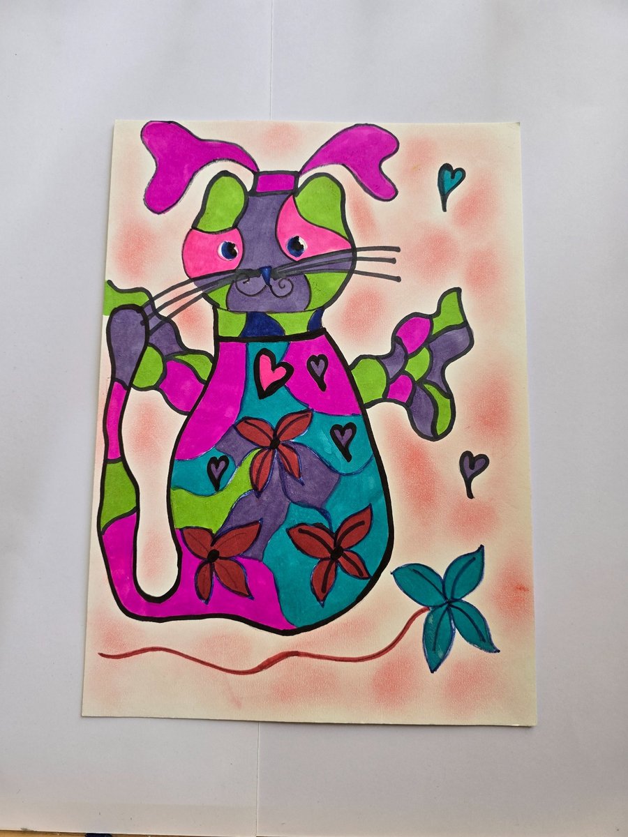 Fairy Cat Drawing 