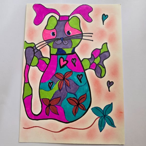 Fairy Cat Drawing 