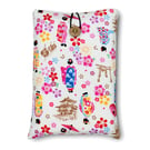 Maiko & Sakura Book Sleeve – Japanese Cotton Book Protector