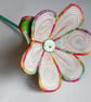Textile Art Flower - Image 4