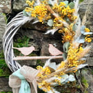 Dry Flower Wreath-"Toghether"