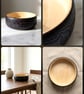 Beautiful unique ash wooden bowl  - Image 1